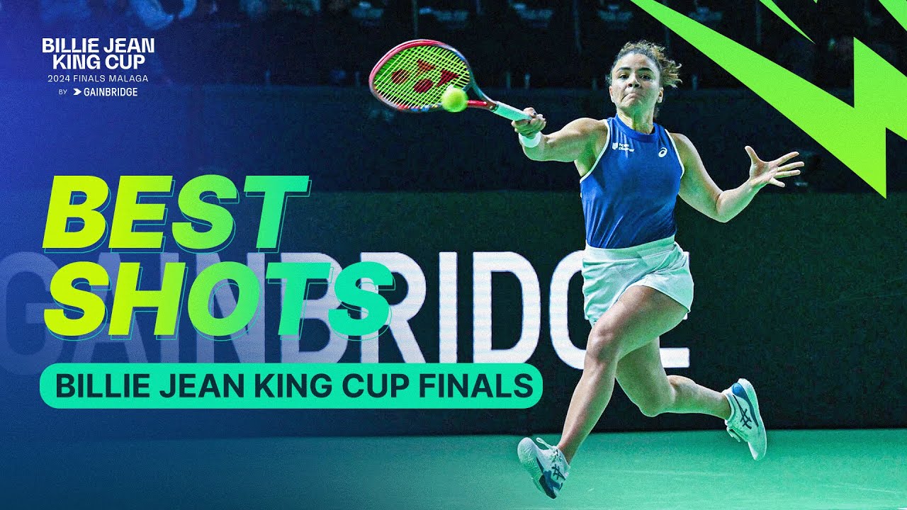 The VERY BEST pictures from the 2024 Billie Jean King Cup Finals 🔥 videosofpoets